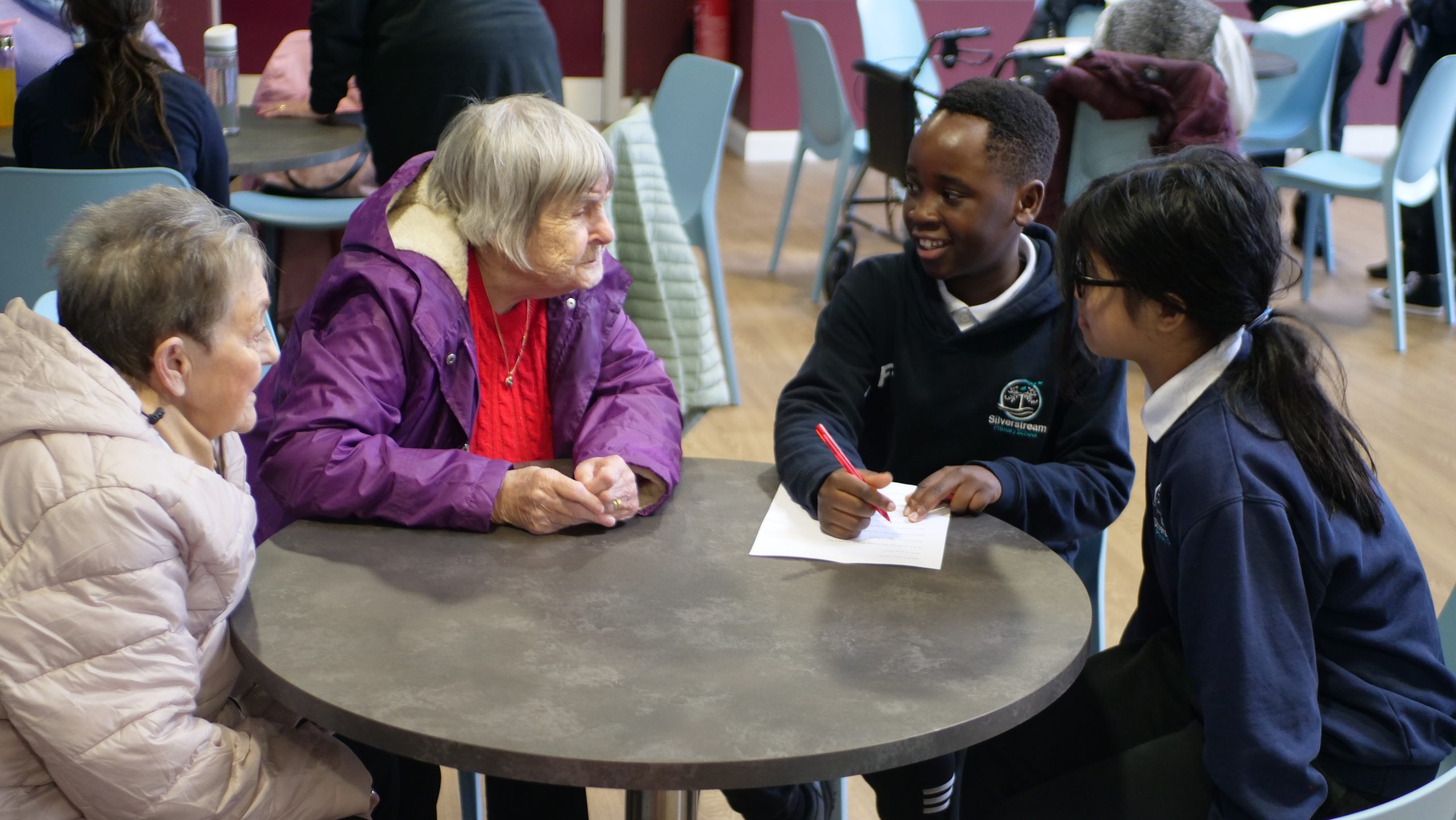 Intergenerational activities Intergenerational activities