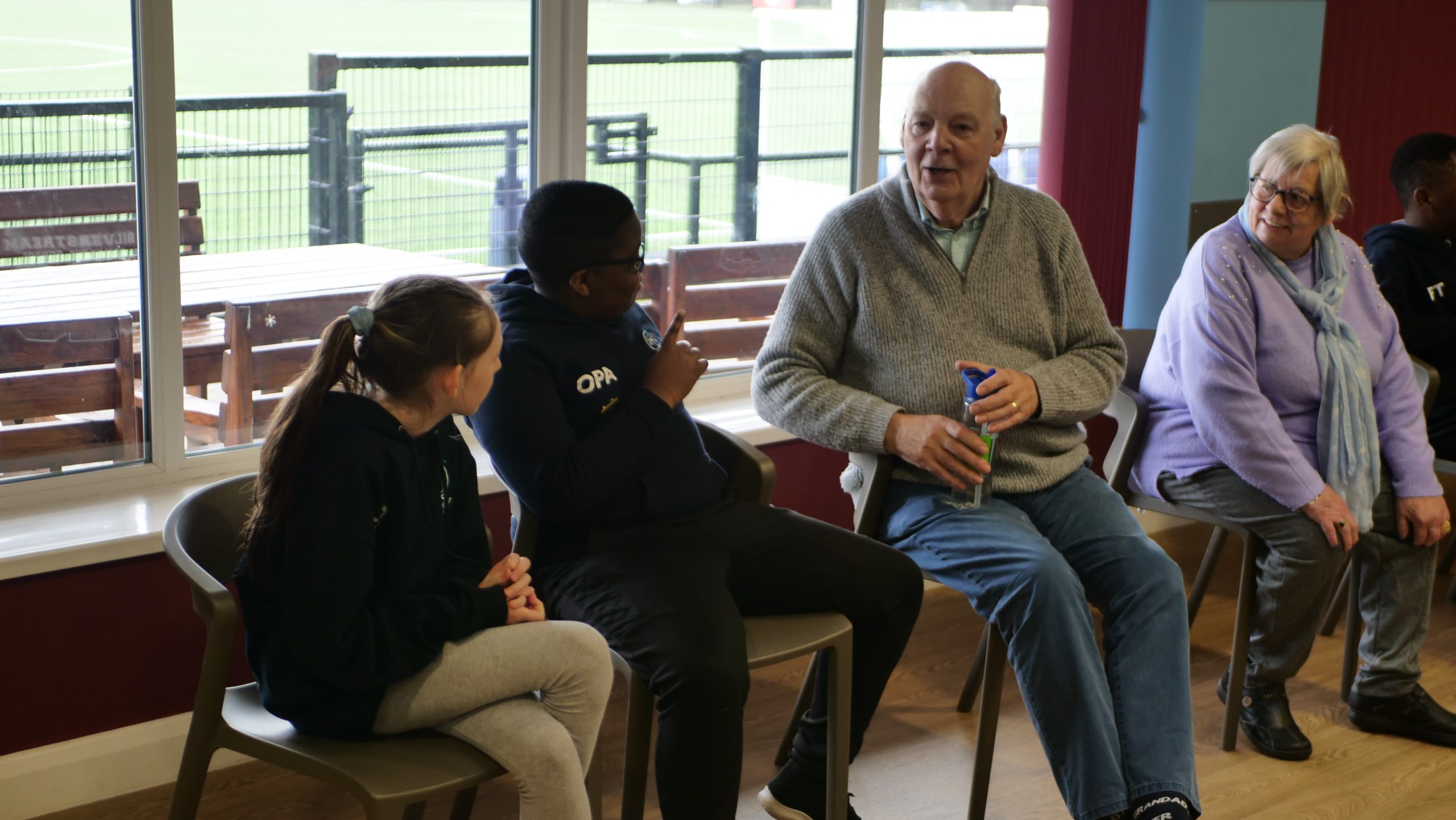Intergenerational activities Intergenerational activities