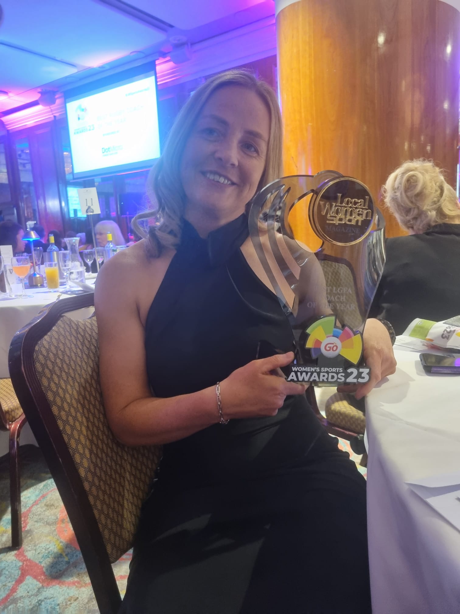 Emma wins Coach of the Year Emma wins Coach of the Year